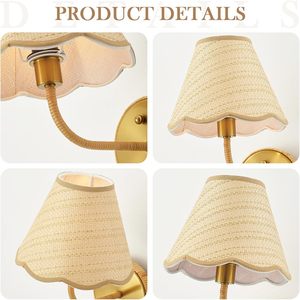 Lampada <span class=keywords><strong>da</strong></span> Parete LED in Ferro Intrecciato a Mano in Stile Cinese Borgward, Esclusiva per Vendite Transfrontaliere, 110V per Camere <span class=keywords><strong>da</strong></span> Letto, Soggiorni e Corridoi - Product Image 4