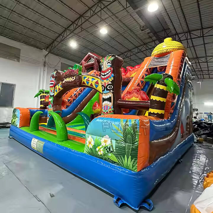 22'x15' Commercial Mega Slide Bounce House W/ Blower - 100% PVC Inflatable Party Bouncer 3 thumbnail image