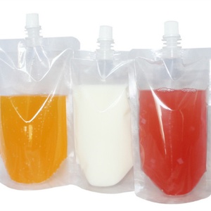 Bolsas Desechables para Bebidas, Bolsa con Boquilla para Viajes, Empaque Individual - Product Image 1