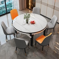 Ensemble table et chaises de salle à manger moderne 6 places, fabrication chinoise, table et chaises pour salle à manger 6 personnes