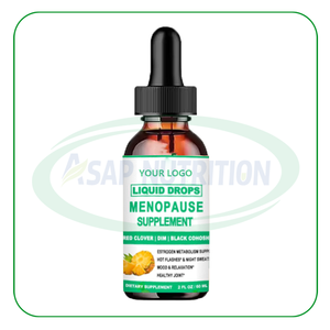 Gotas para la menopausia Suplemento para mujeres menstruales Gotas líquidas para el equilibrio hormonal - Product Image 3