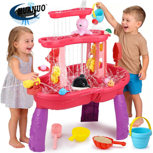 Tavolo per Attività Acquatiche Estive, Giocattolo da Spiaggia, Giardino e Esterno per Bambini, Tavolo con <span class=keywords><strong>Sabbia</strong></span> e Acqua - Product Image 1