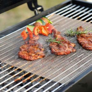 Custom Packaging Outdoor BBQ Grate <b>Grill</b> <b>Mesh</b> Mat <b>for</b> Use <b>for</b> Bbq <b>Grill</b> Mats - Product Image 4