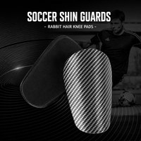Karbon Fiber Futbol Dizlikleri, Yetişkin ve Gençler İçin EVA Darbe Emici Köpüklü Hafif Futbol Dizlikleri