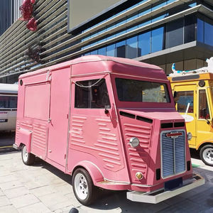 รถเข็นขายอาหารเคลื่อนที่สแตนเลสสำหรับขายกาแฟ เครื่องดื่ม ขนม และขนมขบเคี้ยว ทนทานต่อการเกิดสนิม เหมาะสำหรับการขายอาหารริมทาง - Product Image 2