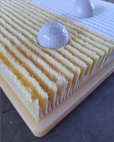 Tapis d'entraînement de golf haut de gamme, simulateur de bunker de sable pour la pratique du chipping et du putting, fabriqué en fibre de nylon