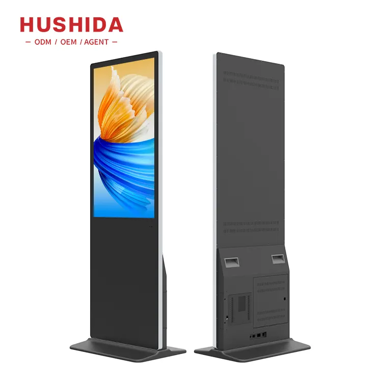 Cheap Price Floor Stand 55 Inch Network LCD Screen Advertising Monitor Video Media Display Digital Signage