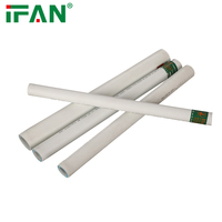 IFANPLUS Fournisseur fiable Tuyaux de plomberie en plastique NBR 15884 n Mexique Tuyau d'eau en fibre de verre PPR 20-125mm Tube PPR