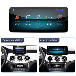 Lettore Multimediale Android 15 con Schermo da 8'' per Auto <span class=keywords><strong>Mercedes</strong></span> A CLA GLA W176 <span class=keywords><strong>C117</strong></span> X156 2400 900, Carplay GPS NTG4.5 NTG5.0 - Product Image 1