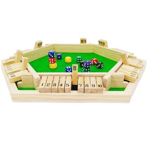 Caldo nuovo arrivo classico in legno 6 vie scatola chiusa famiglia partito gioco di legno <span class=keywords><strong>da</strong></span> <span class=keywords><strong>tavolo</strong></span> gioco per adulti o bambini - Product Image 6