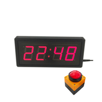 Bouton poussoir LED numérique personnalisé rouge, jeu de défi interactif de 10 secondes avec minuteur, produit de sport et de divertissement