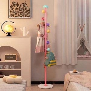 <span class=keywords><strong>Appendiabiti</strong></span> da Terra Multifunzionale a Forma di Fungo in Metallo per Camera da Letto delle Bambine - Product Image 1