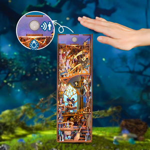 Tonecheer ma thuật sao phòng tq142 cuốn sách Nook ẩn pin hộp có thể thay đổi màu sắc ánh sáng tự động cảm biến ánh sáng <span class=keywords><strong>3D</strong></span> huyền diệu câu đố - Product Image 4
