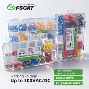 FSCAT 360個入り ワイヤコネクタ - 絶縁電線端子（銅） - リング、バット、スペード、フォークコネクタキット - Product Image 4