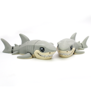 Jouet Requin Multicolore Imprimé en 3D Tendance, Ornements Créatifs Articulés et Mobiles pour Artisanat, Cadeaux, Dinosaures et Animaux - Product Image 6