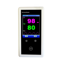 Oxymètre de pouls vétérinaire portable avec options de sondes multiples, écran tactile portable pour animaux de compagnie, certifié CE