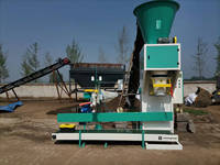 Mortier microbien bentonite 50kg 30kg 25 kg Ensacheuse de compost Ensacheuse de sol Emballage d'engrais organique