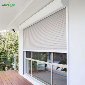 Puerta Enrollable <span class=keywords><strong>de</strong></span> Aleación <span class=keywords><strong>de</strong></span> Aluminio, Diseño Moderno, Sistema Motorizado para Fachada Arquitectónica - Product Image 3