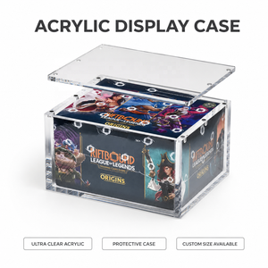กล่องอะคริลิคแม่เหล็ก Riftbound หนา <span class=keywords><strong>5</strong></span>+8 มม. สำหรับ League of Legends: กล่องอะคริลิค Riftbound Booster Box - Product Image 2