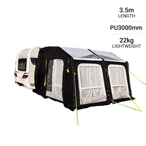 YYD OVERLAND Tente annexe <span class=keywords><strong>gonflable</strong></span> de luxe pour camping-car, 3000 mm, imperméable, à structure pneumatique, pour côté remorque, installation rapide, <span class=keywords><strong>auvent</strong></span> d'extension pour caravane - Product Image 1
