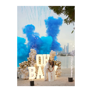 <span class=keywords><strong>Lettere</strong></span> Giganti in Acrilico con Luci LED da 4 Piedi per Rivelazione del Sesso del Bambino, Baby Shower, Matrimonio, Numero e Scritte Luminose - Product Image 3