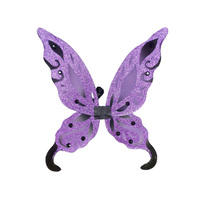 Serre-tête Ailes de Papillon Scintillantes pour Adulte Unisexe, Accessoire de Fête Thème Fée, Service OEM/ODM, Taille Personnalisée, Polyester, Design Personnalisé