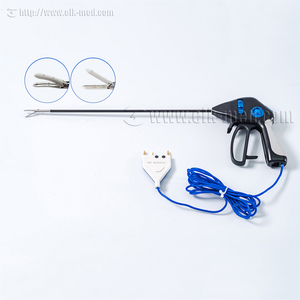 Instrumen bedah kulit buaya elektrik, dengan fungsi Bipolar pemeriksaan rahang melengkung minimal dapat digunakan kembali - Product Image 3