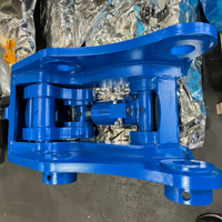 Attache rapide compacte pour mini-pelle Kubota K008 K018 – Changement rapide de godet pour travaux d'aménagement paysager, de creusement de tranchées et petits travaux