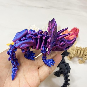 Vente en gros de dinosaures triangulaires imprimés en 3D, jouets lumineux en plastique pour enfants, animaux tendance, produits pour vendeurs, OEM personnalisé - Product Image 5
