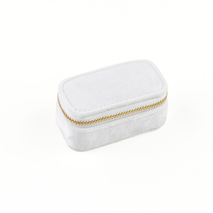 กล่องใส่เครื่องประดับกำมะหยี่แบบพกพา กล่องใส่เครื่องประดับแฟชั่น กล่องใส่เครื่องประดับแบบกำหนดเองสำหรับการเดินทาง - Product Image 6