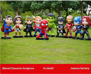 Escultura de Héroes de <span class=keywords><strong>Marvel</strong></span>, Adorno Navideño para Exteriores con Figuras de Spider-Man, Iron Man y Hulk, de Resina de Fibra de Vidrio para Interiores/Exteriores - Product Image 6