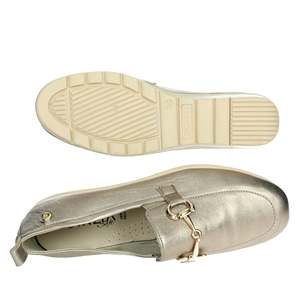 Cinzia Soft Donna Mocassino Bronzo, Zapatos Planos de Mujer Tipo Loafer - Product Image 5