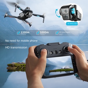 Drone débutant XT606 avec caméra double pour photographie aérienne, écran HD 4K, quadricoptère UAV, jouet télécommandé en plastique - Product Image 3