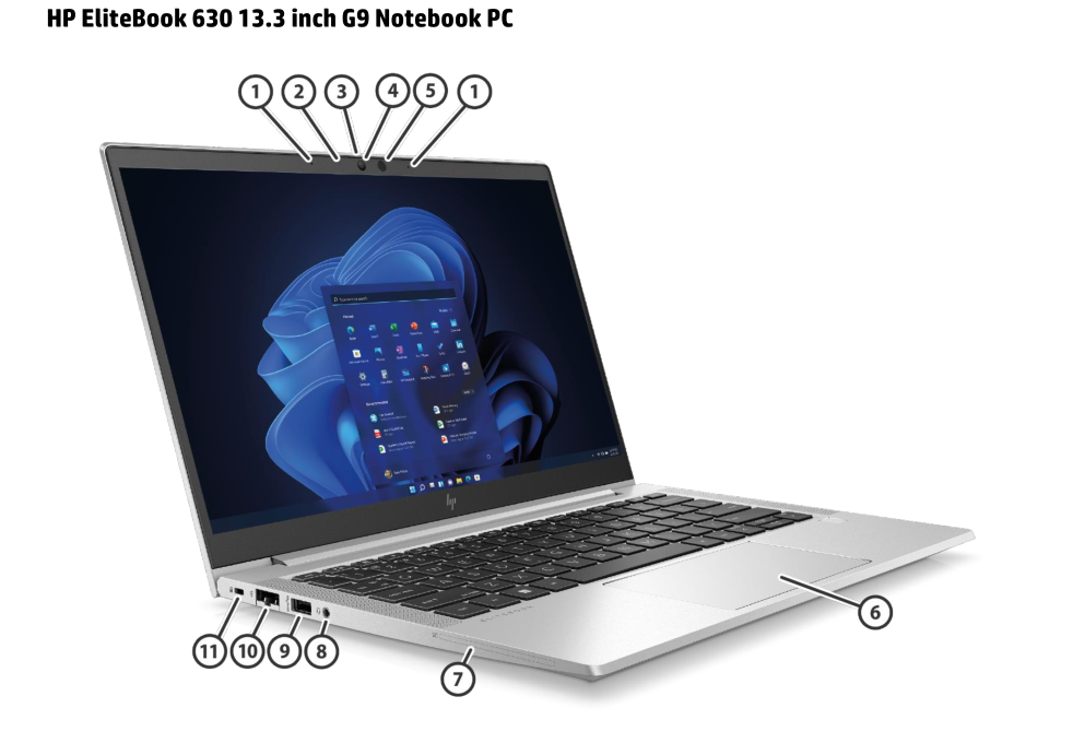 2022年モデル HP EliteBook 630 G9 i5-1235U HP EliteBook 630 G9 製品詳細・スペック - ノートパソコン・PC