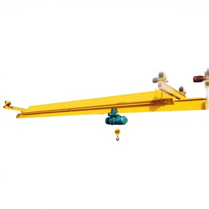 Grúa Puente Monorraíl Tipo LX, Grúa Colgante de Viga Única con Polipasto Eléctrico - Product Image 1