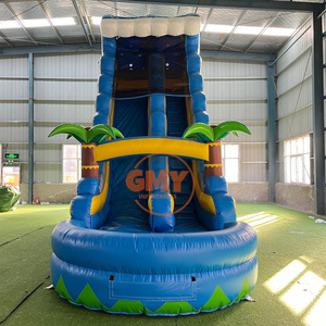 Tobogán Inflable Grande y Tóxico con Obstáculos, <span class=keywords><strong>de</strong></span> Doble Carril - Product Image 6