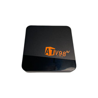 Reproductor de Red para TV con Android 14, 4K, Control por Voz, Doble Banda 5G para ATV, Comercio Exterior