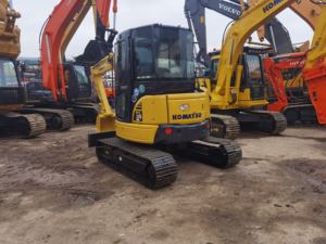 Precios baratos Excavadoras usadas Komatsu usado de segunda mano, excavadora barata con motor de segunda mano, excavadora de orugas de 2. ª mano, de 2. ª generación, de 2. ª clase - Product Image 6