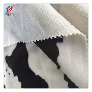 100% Tái Chế <span class=keywords><strong>Polyester</strong></span> Bò In Velour Vải/Velboa - Product Image 4