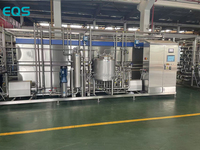 Ligne de traitement de lait concentré aseptique de jus de fruits de haute précision pasteurisateur UHT