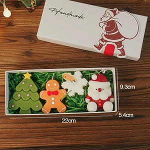 Vela Aromática AIKUN Ecológica de Cera de Soya Natural con Etiqueta Personalizada, Decoración Navideña para el Hogar, Vela de Aromaterapia Popular - Product Image 4