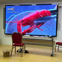 Écran LED d'intérieur de qualité supérieure Panneau mural ultra-mince 2K/4K/8K Affichage publicitaire dynamique SDK OEM Garantie de 5 ans