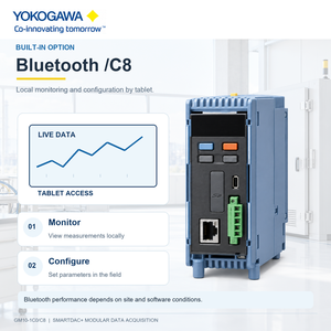 โมดูลเก็บข้อมูล Yokogawa GM10-1C0/C8 SMARTDAC+ แบบแยกส่วน สำหรับการบันทึกและตรวจสอบข้อมูลอุตสาหกรรม รองรับ 100 ช่องสัญญาณ I/O - Product Image 6