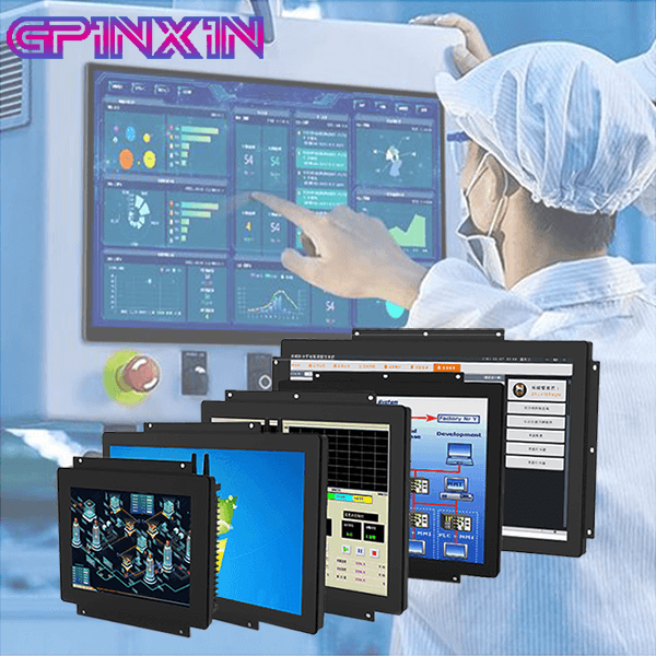 Industrial Panel 10.1~21.5 Inch IP65 Waterproof Industrial Panel PC 10-Point Capacitive Touch Screen Monitor Rugged HMI Display