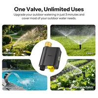 SONOFF SWV-ZNE Hydro Series Hydro ONE Lite Vanne d'eau intelligente Zigbee sans débitmètre Modes de communication doubles Contrôle flexible