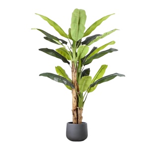 260cm 8.5ft mô phỏng cao KD đóng gói lớn màu xanh lá cây giả khổng lồ Cây Chuối cây nhân tạo cho cây trang trí ngoài trời - Product Image 1