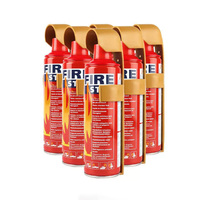 Extincteur portable à base d'eau 500ml 1000ml, spray mousse pour voiture, boîte à gants, maison, voyage