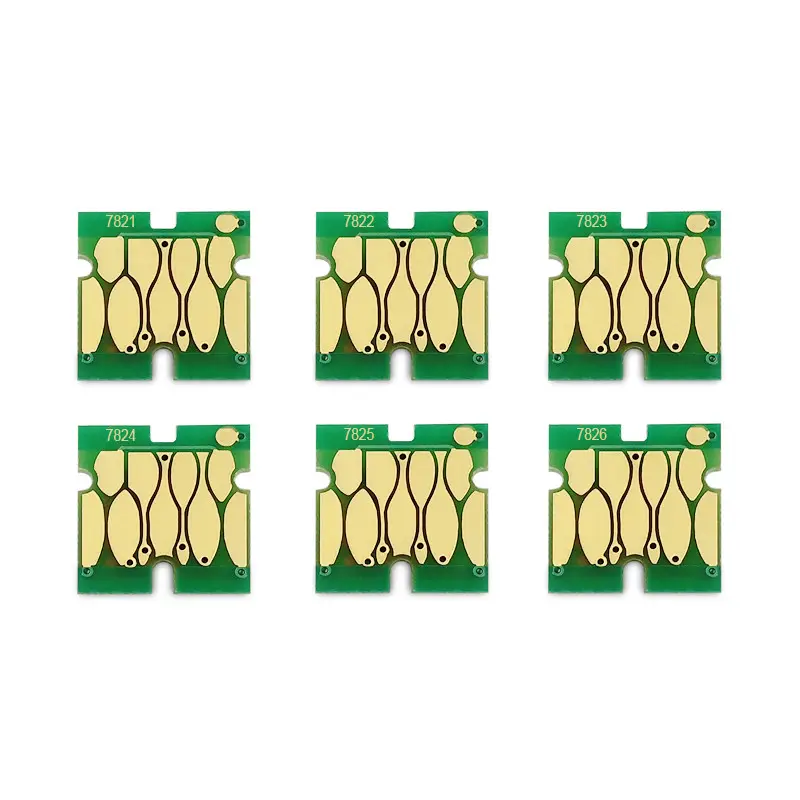 MWEI DX100 Chip cartuccia di inchiostro T7811-T7816 Chip per stampante DX-100 Fujifilm stampante reimpostazione Chip 9900 Fuji pellicola D700 stampante