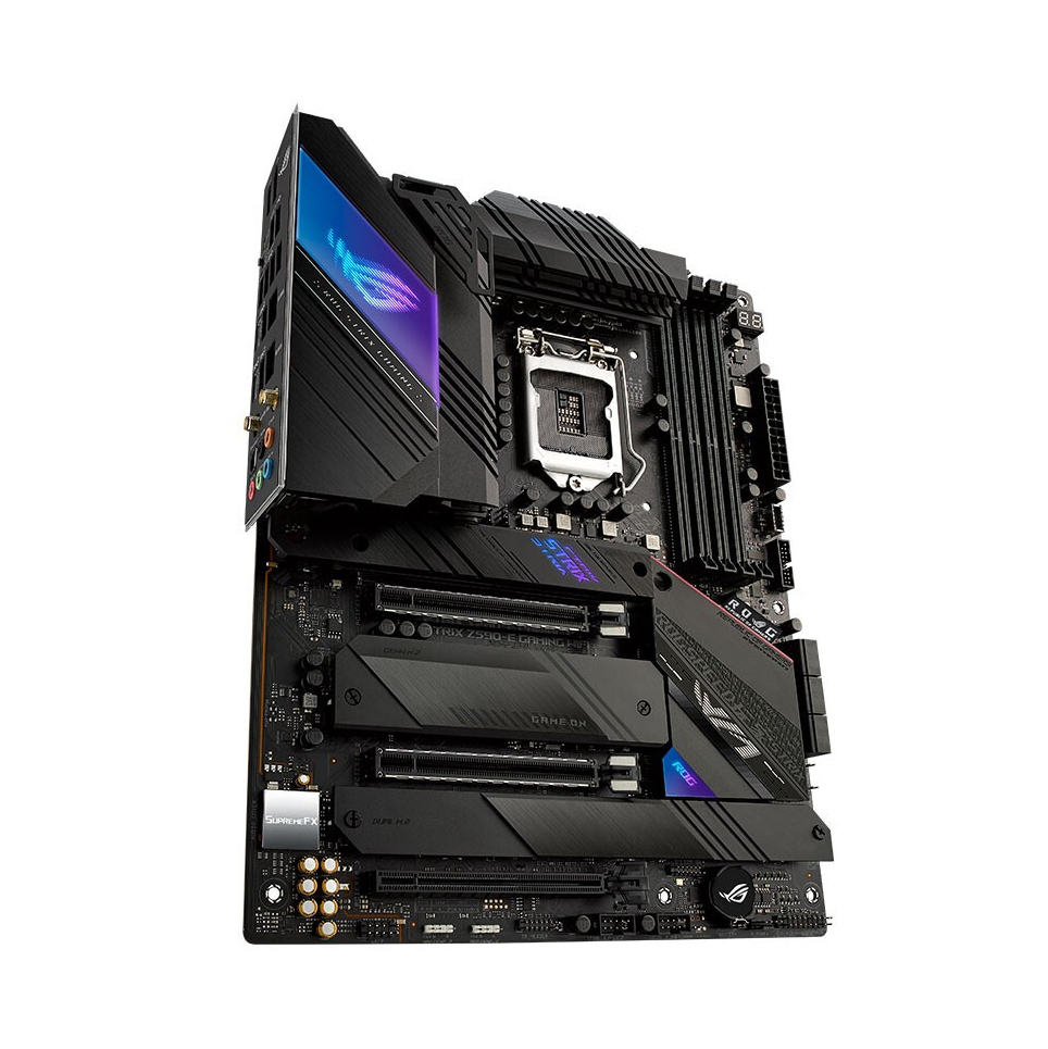 ROG STRIX Z590-E игровой Wi-Fi материнская плата ATX больших размеров Поддержка процессоров 10900K 10700K сгиба листов Intl Z590 LGA 1200