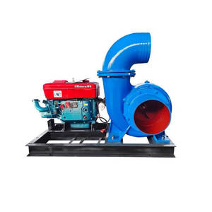 Bomba de Agua de Hierro con Motor Diésel Autocebante, de Alto Caudal y Diseño Móvil para Riego, Drenaje y Obras de Construcción - Product Image 2